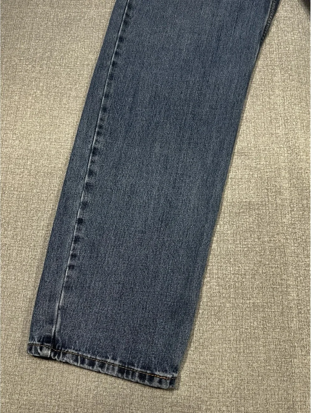 Levi’s 550 Relaxed Fit Jeans Men’s 35x32 Blue Denim Distressed Hole Vintage
